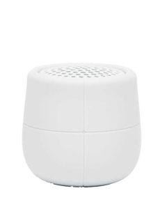 This is the Lexon White Mino X Water Resistant Floating Bluetooth Speaker.