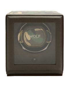 This Elements Earth Cub Watch Winder with Cover is designed by WOLF 1834.