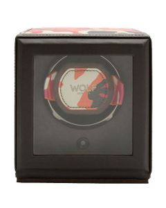 This Elements Fire Cub Watch Winder with Cover is designed by WOLF 1834.