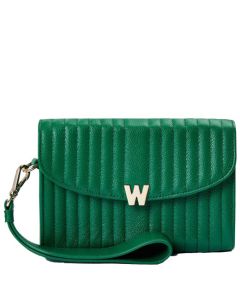 Forest Green Mimi Cross Body Bag with Wristlet