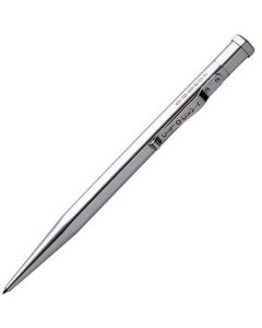 This is the Yard-O-Led Diplomat Polished Silver Plain Ballpoint Pen.