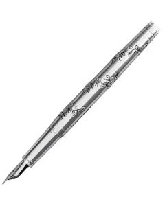 This Mayflower Sterling Silver Fountain Pen was designed by Yard-O-Led. 