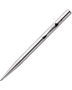 Yard-O-Led Viceroy Standard Polished Silver Plain Ballpoint Pen.