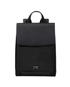 Zalia 3.0 Black Backpack with Flap 14.1"