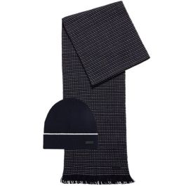 Boss hat outlet and scarf set