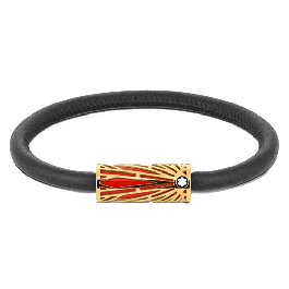 Montblanc Meisterstuck The Origin Collection Leather Bracelet Coral Wheelers Luxury Gifts