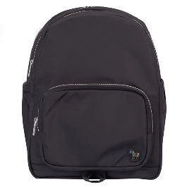Paul Smith Zebra Black Recycled Nylon Backpack | Wheelers