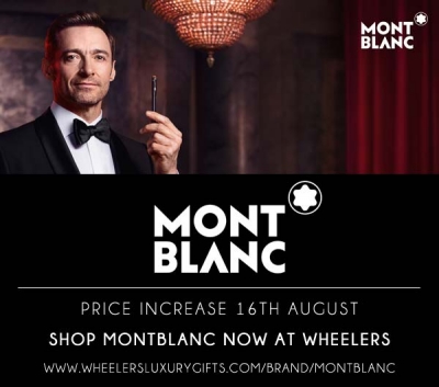 Montblanc will Increase Prices on 16th August