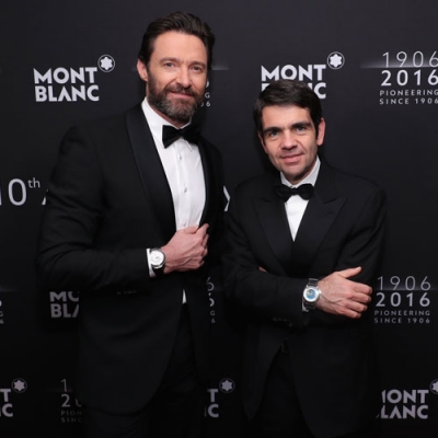 Montblanc 110th Anniversary is Celebrated in New York City featuring Hugh Jackman and many more...