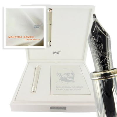 Montblanc Mahatma Gandhi Limited Edition Pens in stock at Wheelers Luxury Gifts!