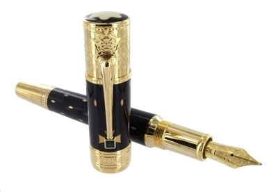 Montblanc Patron of Art 2010 Limited Edition Queen Elizabeth I Fountain Pen Wheelers Luxury Gifts