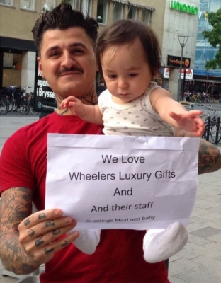 Wheelers customer shows appreciation with photographs!