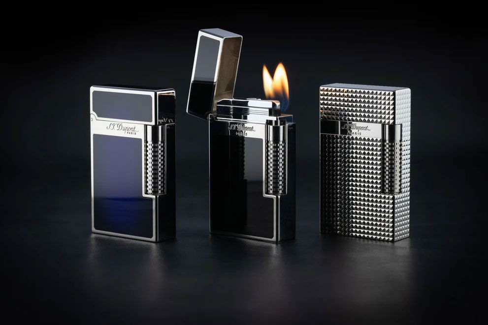 S.T. Dupont Paris Le Grand Cling Lighters