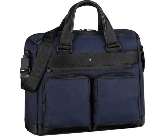 Montblanc navy Nightflight document case