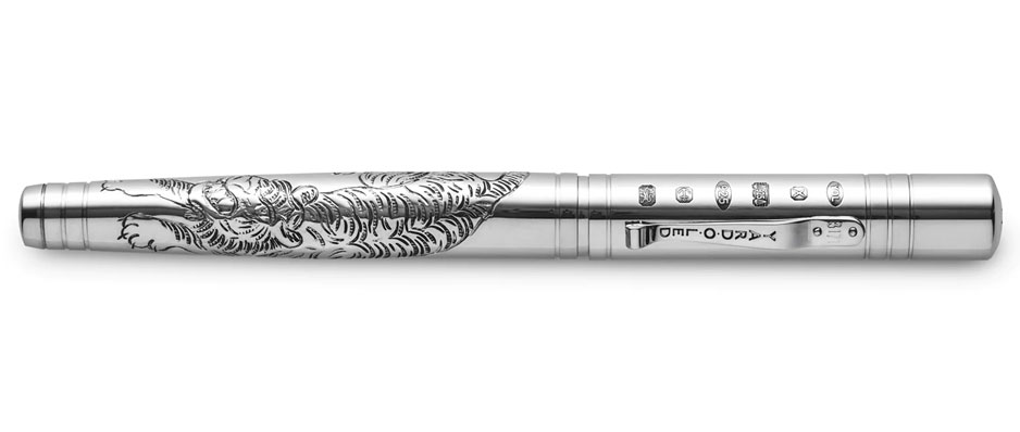 Yard-O-Led Grand Year of the Tiger Fountain Pen Front