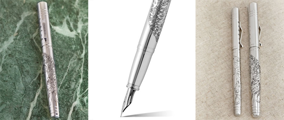 Yard-O-Led Grand Year of the Tiger Fountain Pen Lifestyle