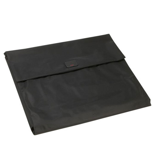 Black Nylon Medium Flat Folding Pack