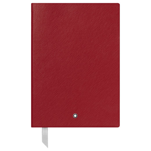 Red #146 Fine Stationery Lined Notebook