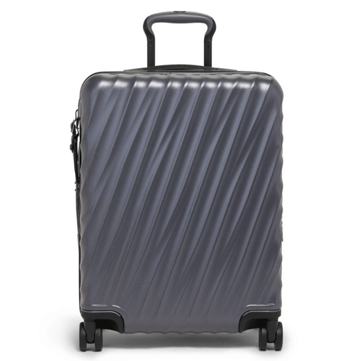 19 Degree International Expandable Textured Grey Carry-On