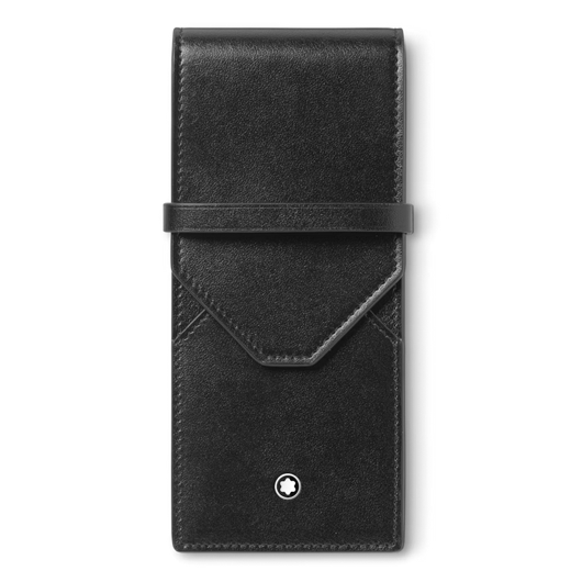 Meisterstück 3 Pen Pouch Black Leather