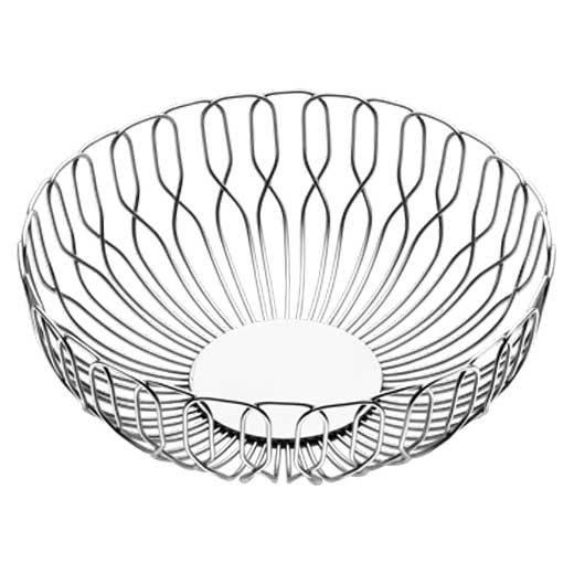 Stainless Steel Small Alfredo Bread Basket