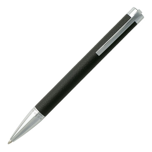 Black Storyline Leather Ballpoint Pen