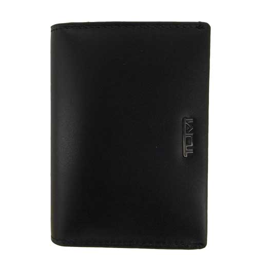 Black Nassau Gusseted Card Case