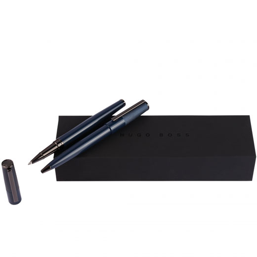 All Navy Gear Minimal Ballpoint & Rollerball Pen Set