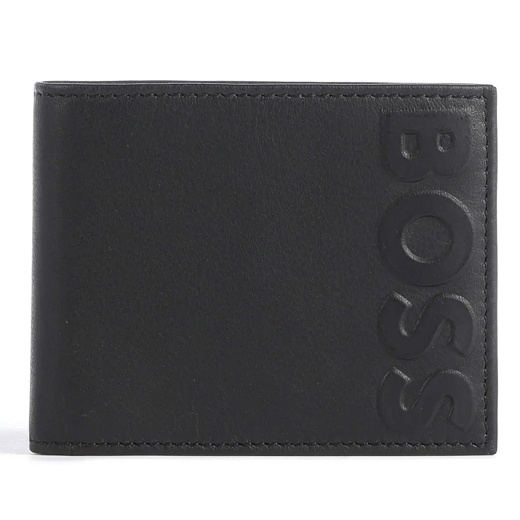 Goatskin Leather 8CC Wallet With Logo
