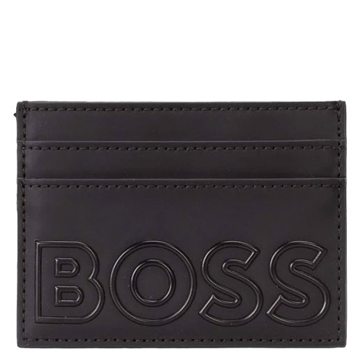 Black Goodwin Faux Leather 4CC Card Holder