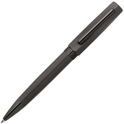 Gun Grey Twist Ballpoint Pen
