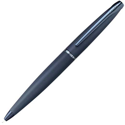 Brushed Dark Blue ATX Ballpoint Pen