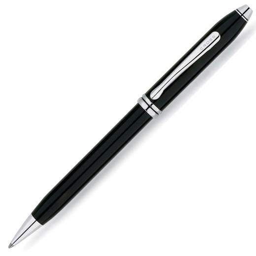 Townsend Black Lacquer Ballpoint Pen