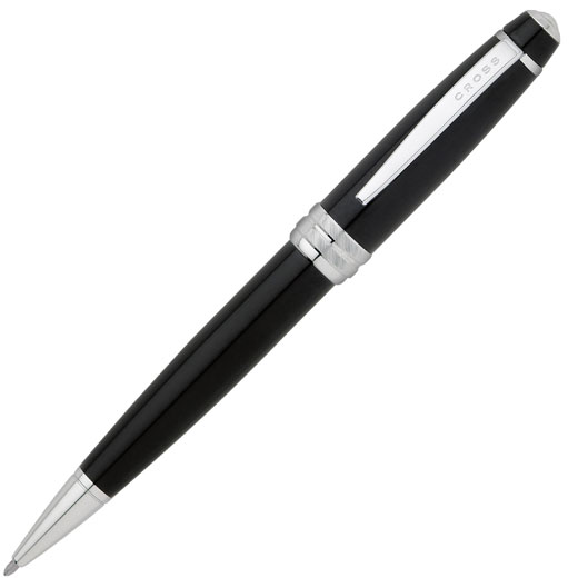 Bailey Black Lacquer Ballpoint Pen