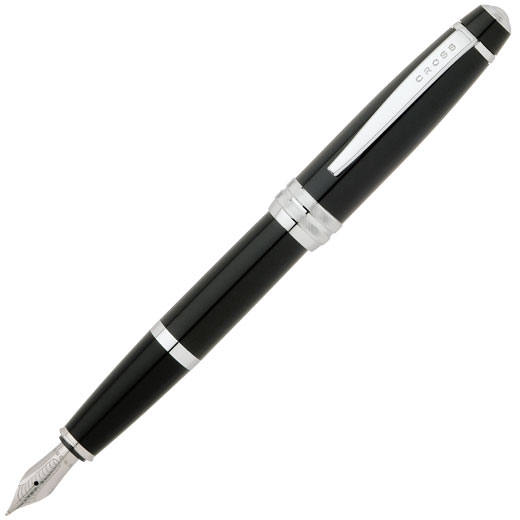 Bailey Black Lacquer Fountain Pen