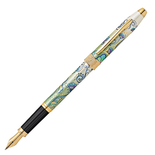 Botanica Collection Green Daylily Fountain Pen