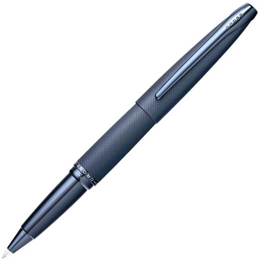 Brushed Dark Blue ATX Rollerball Pen