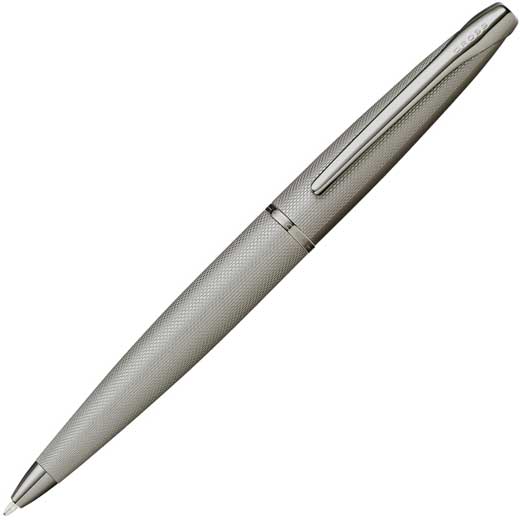 Brushed Titanium Gray ATX Ballpoint Pen