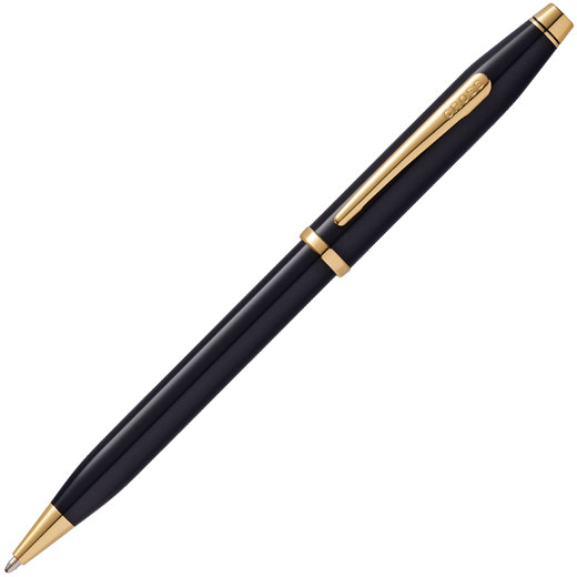 Black Lacquer Century II Ballpoint Pen