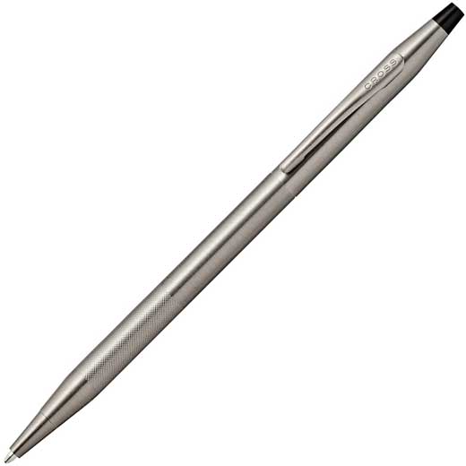 Titanium Gray Classic Century Micro-Knurl Detail Ballpoint Pen