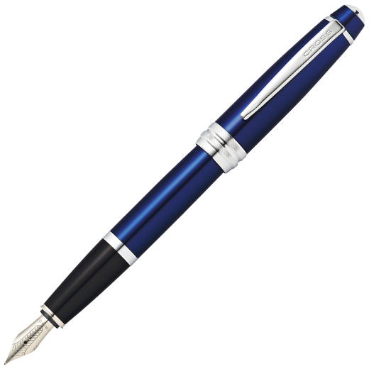 Bailey Dark Blue Lacquer Fountain Pen