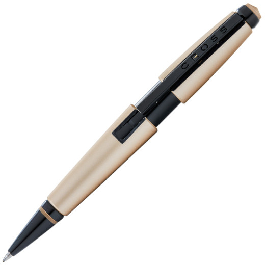 Matte Hazelnut Edge Gel Rollerball Pen