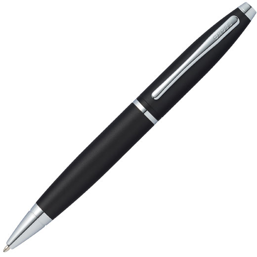 Matt Black Lacquer Calais Ballpoint Pen