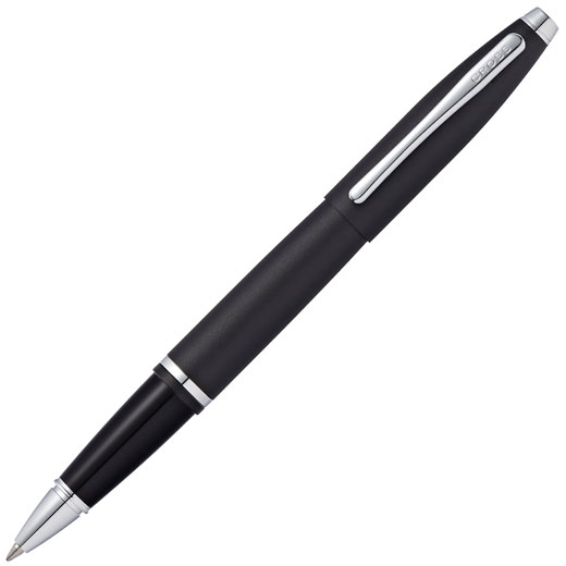 Matt Black Lacquer Calais Rollerball Pen