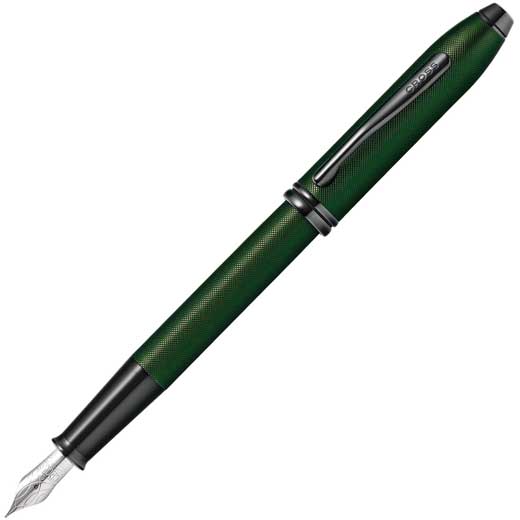 Matte Green Townsend Micro-Knurl Fountain Pen