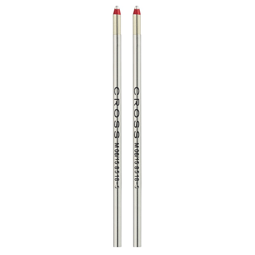 Mini Ballpoint Refills in Red with Medium Nib