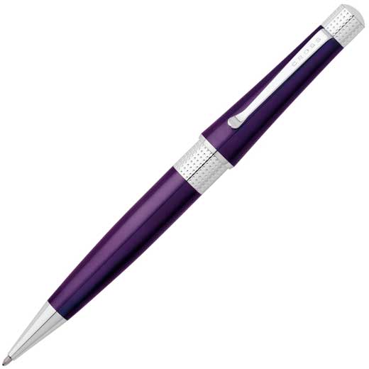 Purple Beverly Ballpoint Pen