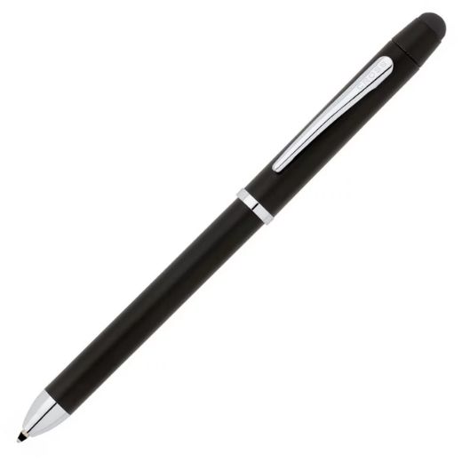 Tech3+ Satin Black and Chrome Multi-Function Pen