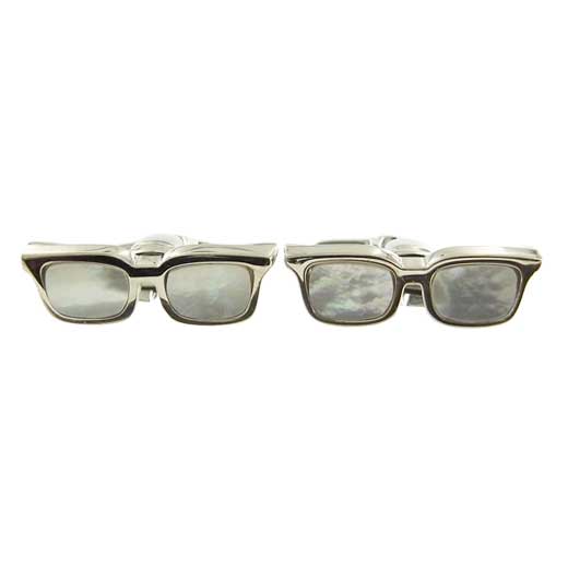 Mother of Pearl Sunglasses Cufflinks
