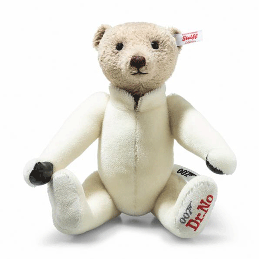 James Bond villain Dr. Julius No Teddy Bear
